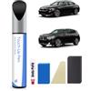 PARTS4EV 668 Black II - Kit di penne a vernice per BMW 1/2/3/4/5/6/7 Series/Alpina-B7/i4/M3/M5/M6/X1/X2/X3/X4/X5/X6/X7/Z4, corrispondenza esatta per chip e graffi
