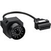 AUTOUTLET Cavo Adattatore Diagnostico OBD2 da 20 Pin a 16 Pin,Connettore del Cavo Compatibile con E36, E38, E39, E46, E53, X5, Z3