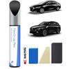 PARTS4EV Kit Pennarelli per Ritocco Vernice 41W Nero Perla Jet per Mazda - Esatta Corrispondenza per Chips e Graffi