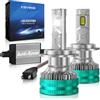 KOYOSO H7 LED Lampadine Auto: CANBUS Ready Nessun Errore Lampade Fari 32000LM 180W Sostituzione Kit LED Luci - Abbagliante e Anabbagliante per 12V Veicolo - 6500K Bianco
