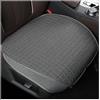 JNNJ 2 Pezzi Universale Cuscino per Sedile Auto, Coprisedile Auto Anteriori Soft Confortevole, Cuscino Sedile Auto Anteriore Antiscivolo, per Interni Autoveicoli Coprisedile Tappetino(Grigio)