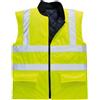 Portwest S469 Gilet Reversibile ad Alta Visibilità Due Tasche Inferiori | Giallo, 4XL, EN ISO 20471 Classe 2, EN 343, Banda Riflettente, Fodera Trapuntata, 300D Poliestere Termico