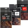 The Meat Makers Beef Jerky Snack Mix Smoky | Teriyaki | Hot 12x25g (300g) - Carne Secca, Snack alla Carne.