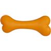 JACK AND VANILLA, Giocattolo in Gomma Resistente per Cani, Sapore arrachide, Ideale per Masticare, 21,4 cm, Colore Arancione, Durata e stimolazione mentale assicurate, Modello Gomma Giocattoli