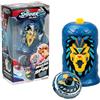 Bizak Spinner Mad 2 Shake, Trottola singola con meccanismo avanzato, GostFire Lion, giocattolo da battaglia per bambini e ragazze, 5 anni, 6 diversi stili da collezionare, (62006323-2)