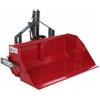 GeoTech 120 cm - Paletta posteriore idraulica per trattore - Serie media - Portata 300Kg