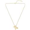 Lacoste Collana con Pendente Per Uomo e Donna Collezione UMPIRE con Charms Diversi in Acciaio Inossidabile