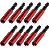 Saipor Confezione da 10 inserti magnetici da 60 mm, codolo esagonale da 1/4, per avvitatore a percussione, avvitatore a batteria, trapano, cacciavite