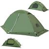 Underwood Aggregator Tenda da Campeggio per 1 Persona - Impermeabile per 4 Stagioni, Ultraleggera per l'Inverno, Esterno, Escursionismo e Trekking