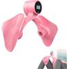 MAGIC SELECT Allenatore per le Gambe.Macchina per Glutei.Esercizio per L'anca.Rinforzo del Pavimento Pelvico per L'allenamento a Casa,Palestra.Accessorio Sportivo + Resistenza e Contatore di Ripetizioni.USB+tipo C