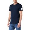JACK & JONES Graphic Tee, Maglietta a Maniche Corte Uomo, Blu (Navy Blazer Fit:REG), Large