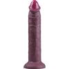 Umania Piccolo fallo da 15,5 cm, fallo anale, fallo in silicone morbido e realistico con forte ventosa, pene sottile e carino, giocattolo sessuale con fallo nero, adatto a principianti maschi e femmine