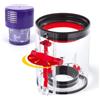 WYWY.Wide Piccolo contenitore antipolvere compatibile con Fluffy V10 per Dyson V10 Motorhead aspirapolvere pezzi di ricambio, numeri di parte 969509-02 con filtro HEPA