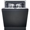 Siemens SN73EX22CE, iQ500, lavastoviglie intelligente completamente integrata 60 cm, Made in Germany, cassetto portaposate, varioSpeed Plus, cestelli flessibili, autoOpen dry per un'asciugatura