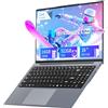 Zonatrix 16 Pollici Notebook, Core I5-8210Y CPU Win11 PC Portatile, Notebook 16GB RAM 512GB SSD, Laptop Sblocco con Tastiera Retroilluminata, 1920 * 1080 IPS Full HD Schermo, Mini HDMI/Type-C/TF Card Slot