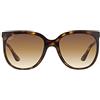 Ray-Ban RB4126 - Cats 1000 - Occhiali da sole Donna, Marrone (Light Brown Gradient), col. 710/51 calibro 57