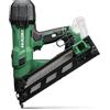 HiKOKI Chiodatrice a batteria 34° - 18 V, chiodi da 32 - 65 mm, compatto, leggero, potente, luce LED, motore brushless, trasmissione a molla ad aria, con valigetta di sistema