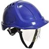 Portwest PW54 Casco di Sicurezza con Visiera Endurance Plus Blu Reale