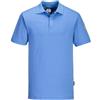 Portwest AS21 Polo ESD Colletto a Costine Manica Corta Traspirante Duraturo | Hamilton Blue, 2XL, EN 61340-5-1, EN 1149-5, 96% Cotone 4%, Facile Apertura Frontale, Leggero e Confortevole