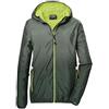 killtec Bambini e ragazzi Giacca funzionale/antipioggia con cappuccio KOS 139 BYS JCKT, dunkel denim, 128, 42992-000
