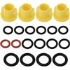 EMSea 20 Pezzi Set O-ring Compatibile Con Ugello Per Tubo Lancia Karcher K2 K4 K5 K6 K7 Guarnizione O-ring Di Ricambio 2.640-729.0 Guarnizione In Gomma Accessori Per Idropulitrice