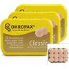 Ohropax - 12 classici tappi per orecchie (3 confezioni (18 coppie))