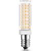CHRDW Lampadine a LED E14, 10W Dimmerabili 100W Equivalenti alogeni 1000 Lumen 2835SMD Lampadina a mais a LED E14 220V per lampadari Illuminazione domestica, Angolo del fascio 360°,Warm white,1 Pack