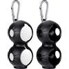 MDYBF 2PZ Porta Pallina da Golf Portatile Pallina da Golf Clip nel Silicone Porta Pallina da Golf Portaoggetti nel Vita Allenamento da Golf Accessori Sportivi