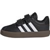 adidas VL Court 3.0 Shoes Infants, Scarpe Unisex-Bambini, Core Black/Cloud White/Core Black, 21 EU