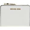 Michael Kors 32S4G8ED7L-085 MD SNAP COIN BILLFOLD Donna OPTIC WHITE Taglia TU