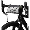 INBIKE Borsa Manubrio Gravel Borse Bici Manubrio Borsa Telaio Bici Borsa Bicicletta da Sella con Tracolla Regolabile Accessori Impermeabile Riflettente per Bici da strada MTB BMX Khaki