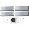 Panasonic CLIMATIZZATORE PANASONIC QUADRI R32 ETHEREA Z GRIGIO WI-FI 7+7+9+18 BTU CU-4Z68TBE A++/A+