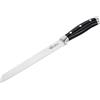 Lagostina Coltello per Pane con Lama Forgiata Seghettata 20 cm, Coltello da Cucina in Acciaio Inox 18/10 con Impugnatura Ergonomica, per Pane, Dolci e Prodotti da Forno, Lavabile in Lavastoviglie