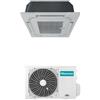 HISENSE CONDIZIONATORE CASSETTA A 4 VIE MONOSPLIT INVERTER GAS R32 12000 BTU A++