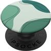 The Best Light Color Neutral Art Designs Tonalità Monocromatiche Verdi Con Colori Neutri Line Art PopSockets PopGrip Adesivo