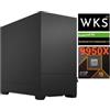 Workstation Mini Computer Wks367 Ryzen 9 9950X (16 Core) 32GB DDR5 SSD 1 Tera Byte Geforce RTX 3050 8GB Wifi Ac Windows 11 Professional