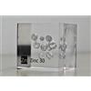 Zinc Metal Sample, Zinc Shiny Pellets, Zinc Metal in Acrylic Cube 50mm 99.95%