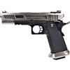 WE HI-CAPA 5.1 T-REX GREEN GAS SCARRELLANTE FULL METAL SILVER