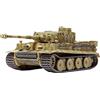 TAMIYA Panzer, 32603 1:48 SdKfz. 181 Tiger I Ostfr. Frü.Prod. - Modellino di modellismo, in plastica, fai da te, hobby, incollaggio, kit in plastica, non verniciato, multicolore, piccolo