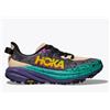 Hoka One One W Speedgoat 6 Oatmeal/Mountain Iris Donna