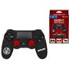 Subsonic - Copertura protettiva in silicone - Pacchetto accessori di personalizzazione con guscio morbido antitraspirante, thumb grip caps per joystick, adesivo - Per PS4 controller - Custodia Western