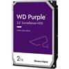Western Digital Hard Disk Interno Purple 3.5 2 TB Serial ATA III 5400 Giri/min - WD23PURZ