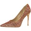 Life&Women Scarpe Tacco Alto Donna Classico High Heels Alto Lavoro Festa Elegante Scarpe de Moda décolleté a Punta Tacco Taglia 9.5 CM