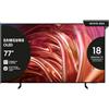 SAMSUNG TV OLED 4K 77" QE77S85DAEXZT SMART TV WI-FI GRAPHITE BLACK 2024, PROCESSORE NQ4 AI GEN2, SELF-ILLUMINATING PIXELS, CON