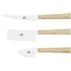 BERTI SET DI 3 COLTELLI FORMAGGIO BIANCO, CERIMONIA 425