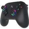 Subsonic - Joystick senza fili per Switch / Switch 2 - Wireless controller bluetooth con LED, vibrazione e giroscopio - Nero