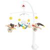 Fehn giostrina musicale Bruno - mobile da appendere con melodia musicale Sai quante stelle ci sono nel cielo e personaggi per calmare e intrattenere - Con fissaggio al letto per bambini da 0 a 5 mesi