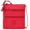 Kipling Keiko Party Pink, Tracolla Donna, 8'' L x 9'' H x 1.25'' D