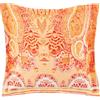 Bassetti MERGELLINA Federa per cuscino per biancheria da letto, 100% raso di cotone, colore arancione O1, dimensioni: 40 x 40 cm - 9328349