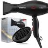 GRT PRO Asciugacapelli Phon capelli professionale2400W AC Motor,Fono Capelli Professionale Phon Ionico 40Milioni di Ioni Negativi,Phon Professionale con Diffusore 3Temperature 2Velocità Asciugatura per Salone